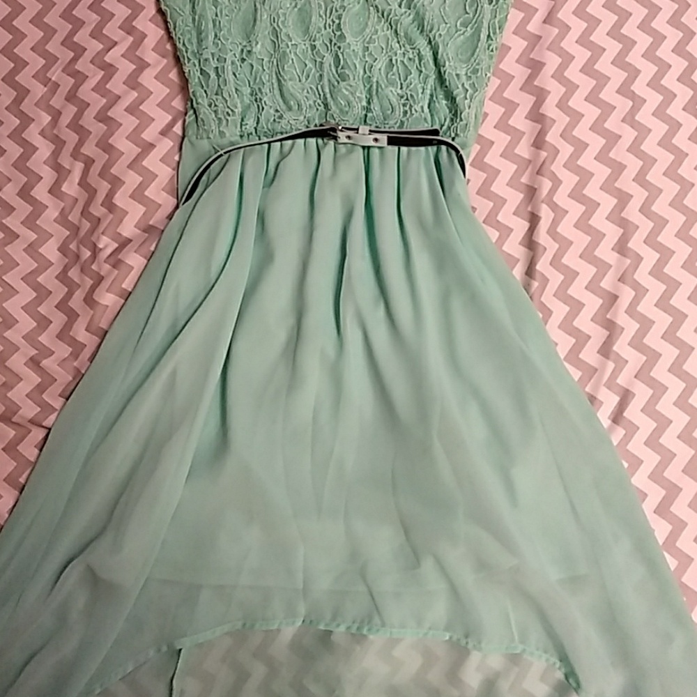 Mint Green Dress